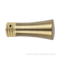 Small Trumpet Shape Aluminum Alloy Curtain Rod